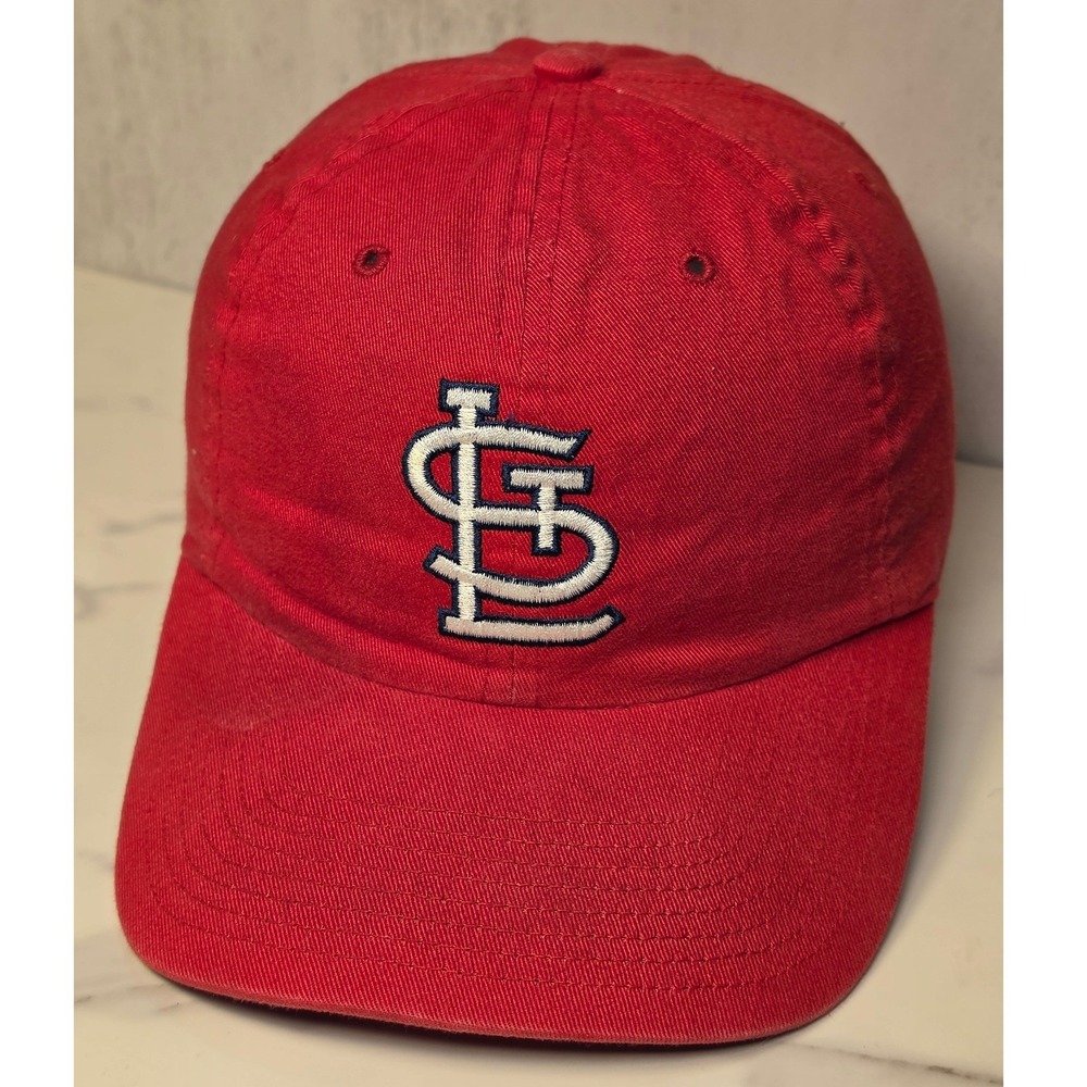 Twins Enterprise St Louis Cardinals Red Baseball Hat Adjustable Dad Cap MLB